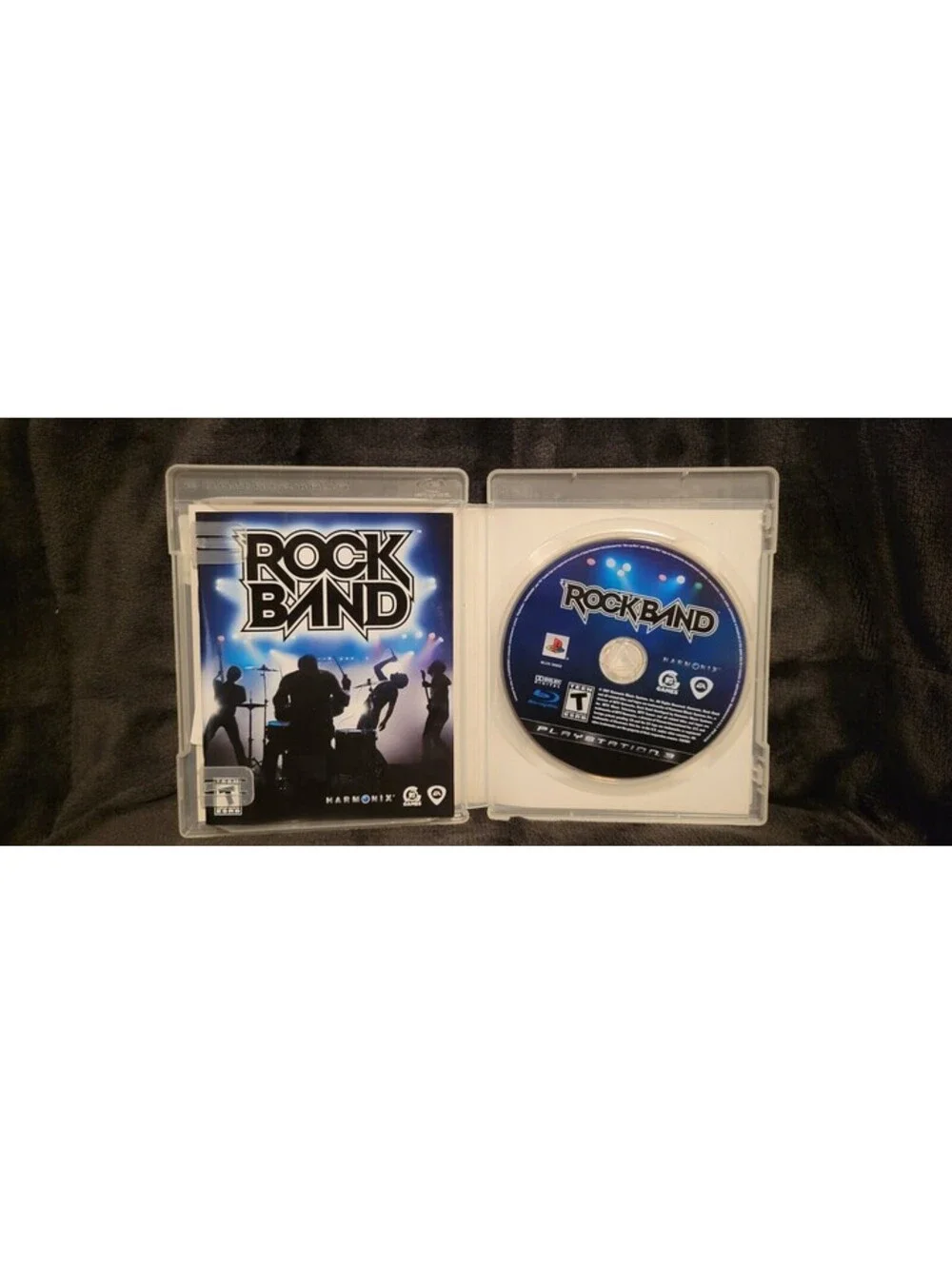 Rock Band Sony PlayStation 3 PS3 2007 Music Rhythm Guitar Drum Vocal Game